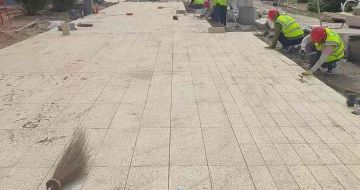 铁岭黄金麻荔枝面地铺案例