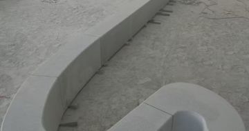 铁岭 花岗岩整石坐凳拼装