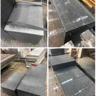 铁岭 芝麻黑地铺石材