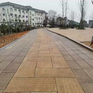 铁岭仿古石铺装效果