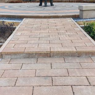 铁岭仿古石铺装效果