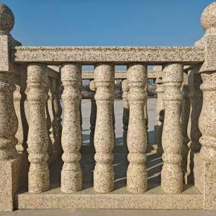 铁岭 黄金麻栏杆（扶手，花瓶柱，将军柱）