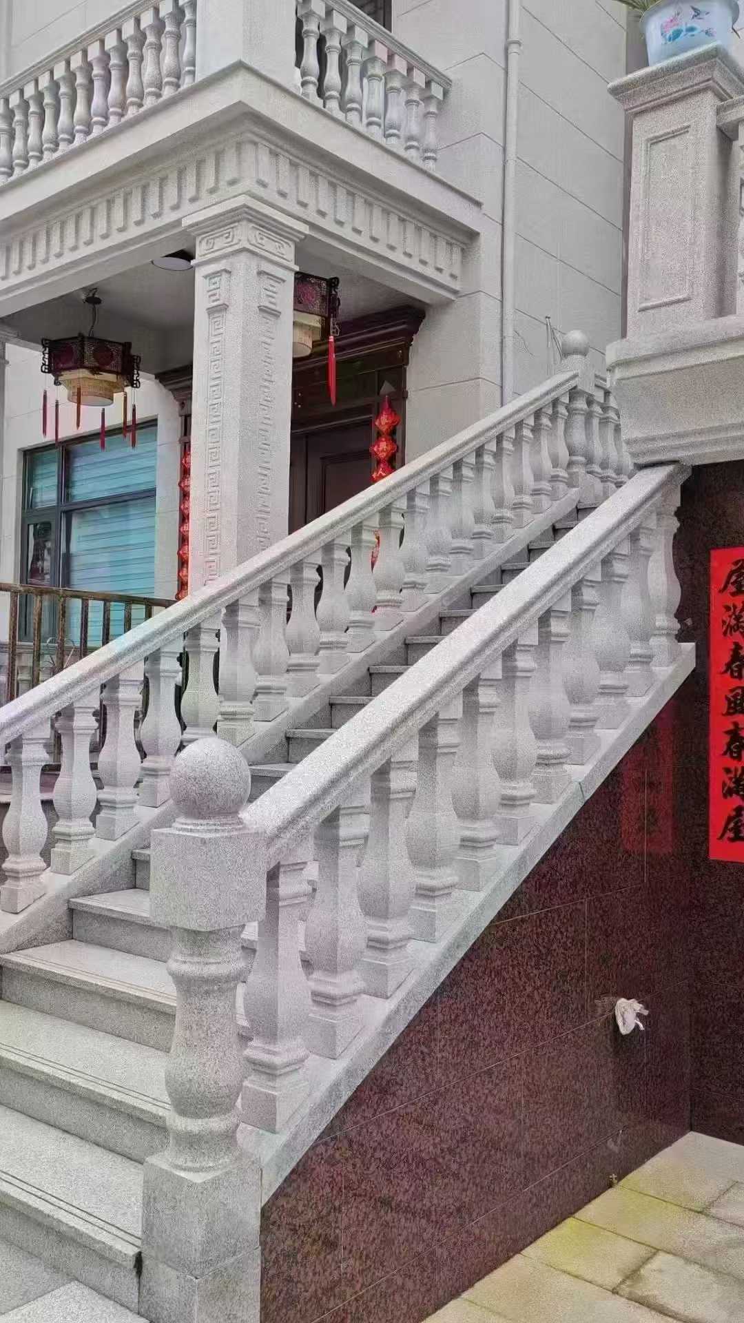 铁岭 天然石材 阳台庭院护栏、栏杆