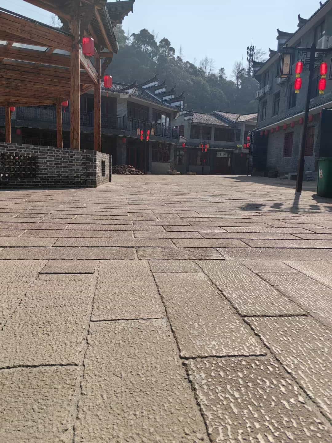 铁岭仿古石铺装效果
