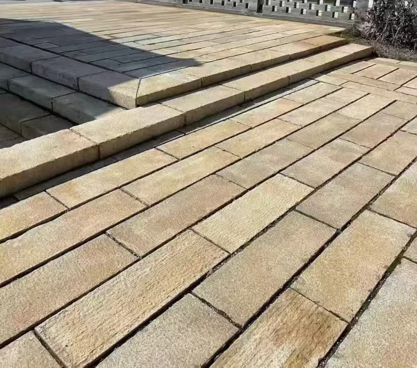 铁岭仿古石铺装效果