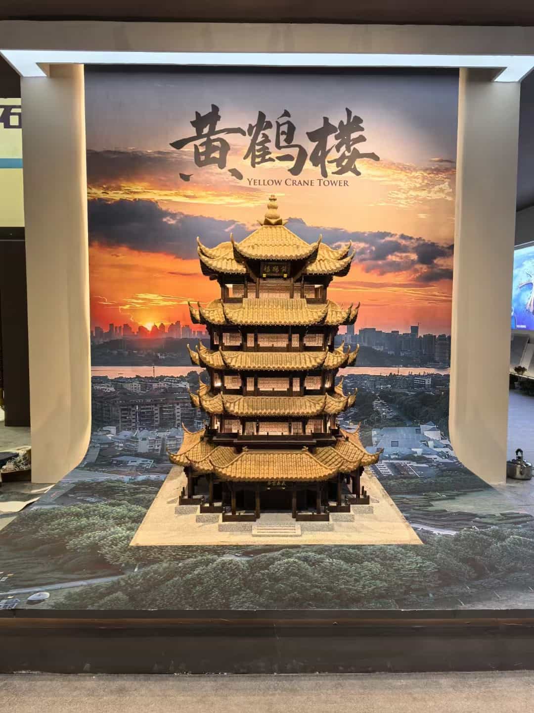 铁岭仿古石文创作品-黄鹤楼