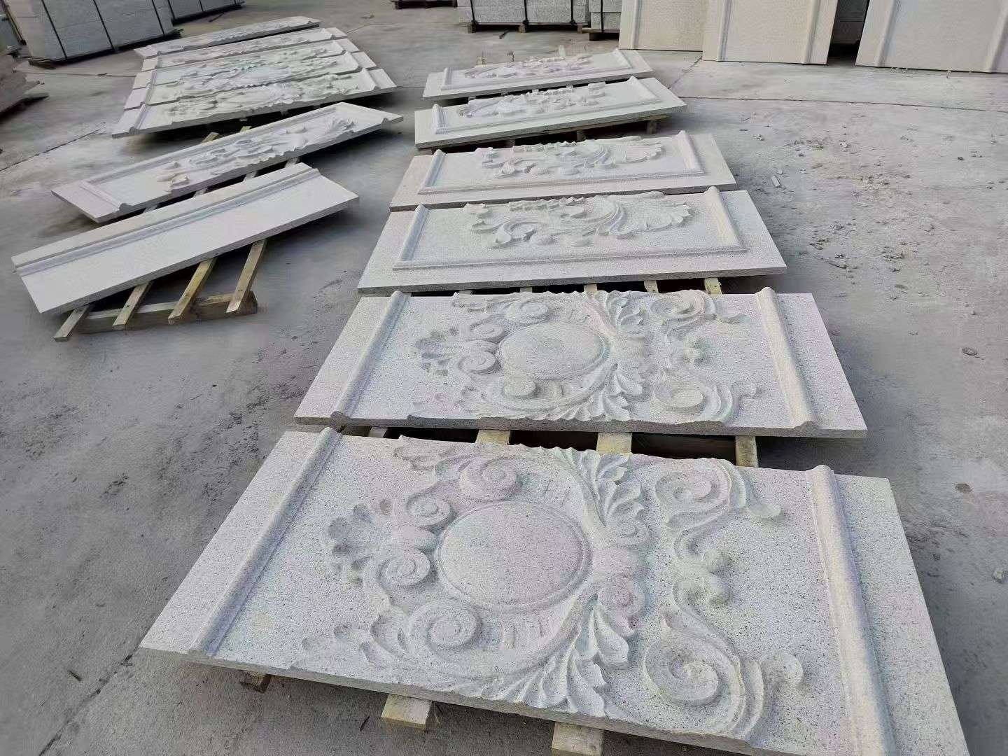 铁岭 芝麻白干挂雕花板